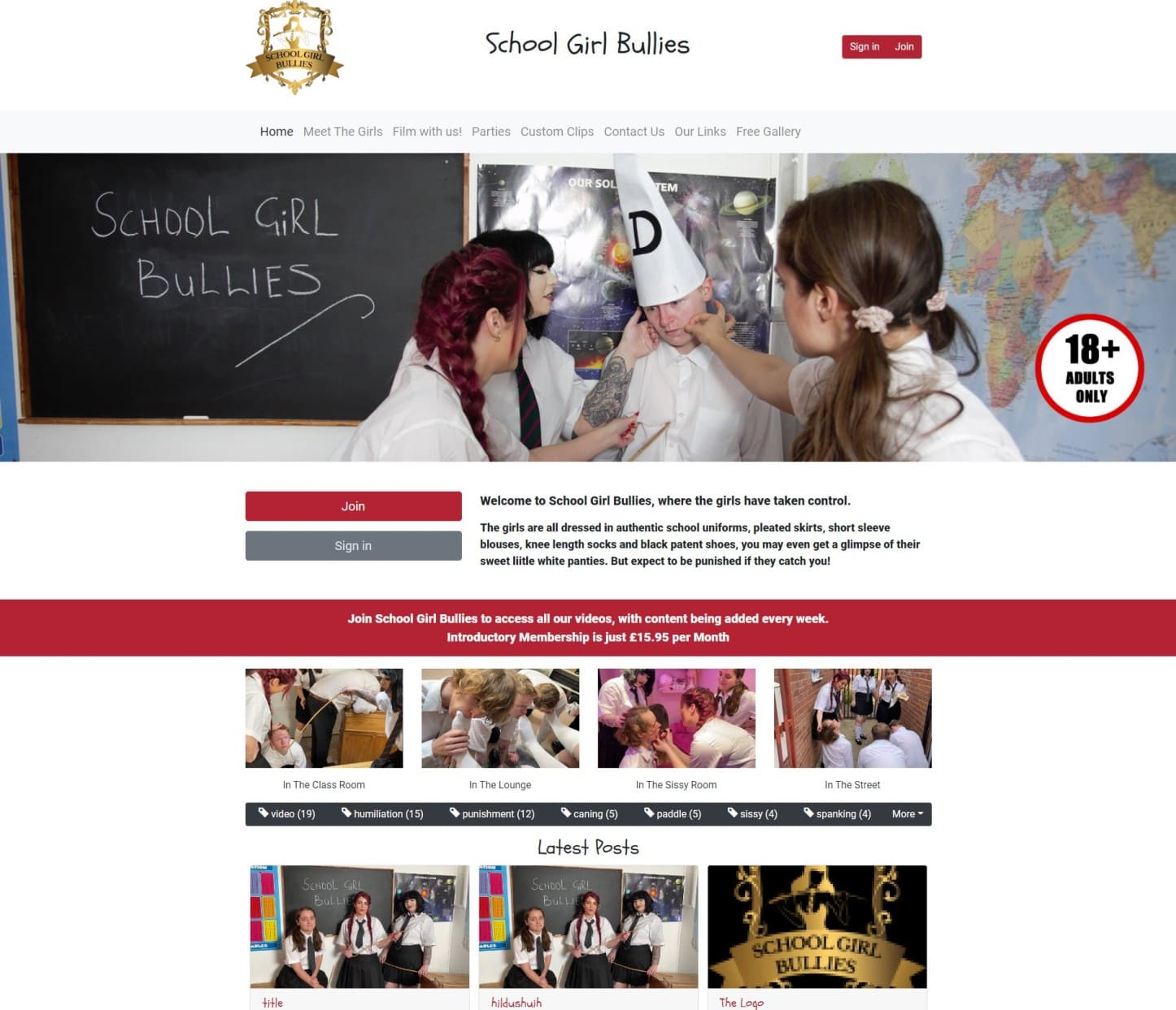 [SchoolGirlBullies.com] SITERIP (35 Full HD videos)