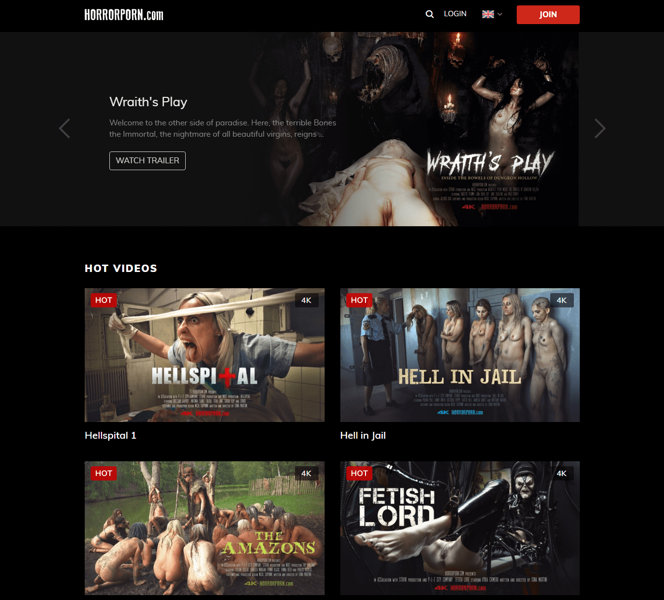 HorrorPorn.com – SiteRip [55 Ultra HD videos]