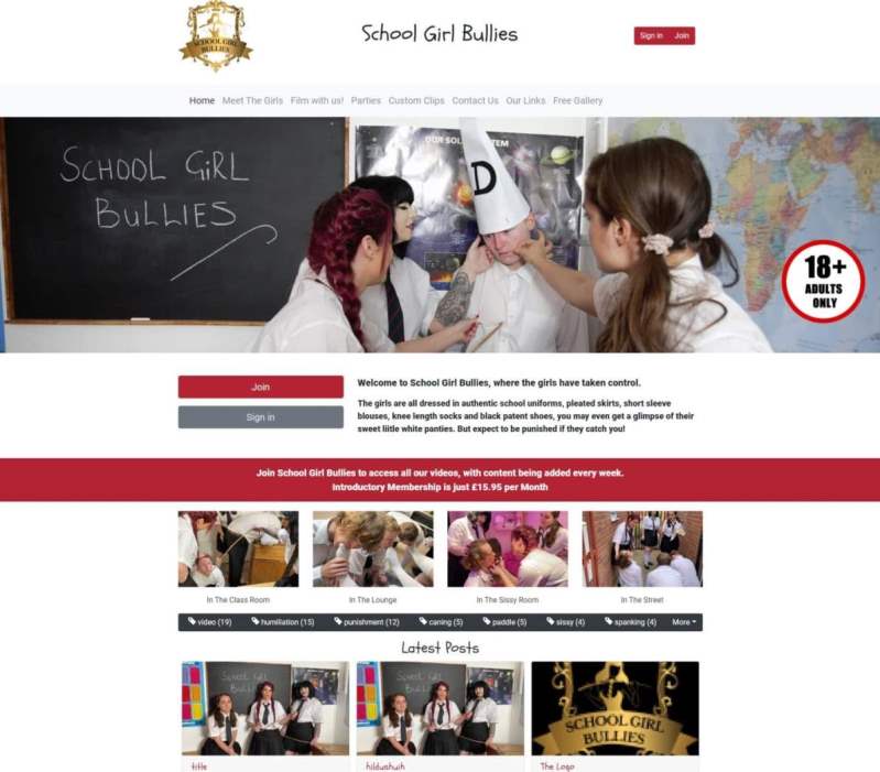 SchoolGirlBullies.com – SiteRip