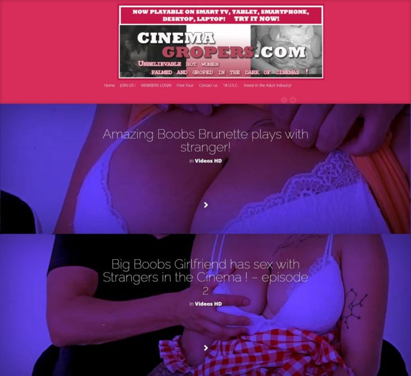 CinemaGropers.com – SiteRip